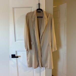 Tan Blazer Jacket